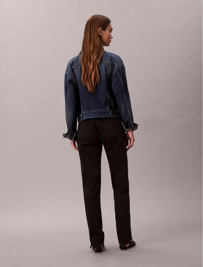 Calvin Klein Mom jeans NIEUWE MOM JEANS met merklabel op de tailleband - Foto 4