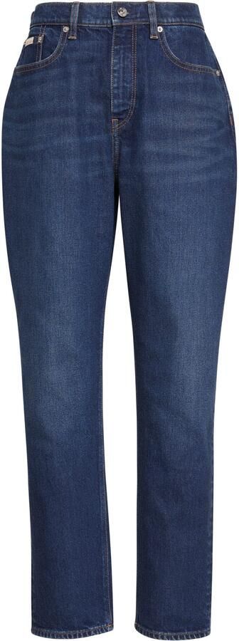 Calvin Klein Mom jeans NIEUWE MOM JEANS met merklabel op de tailleband