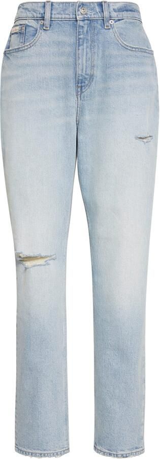 Calvin Klein Mom jeans NIEUWE MOM JEANS met merklabel op de tailleband