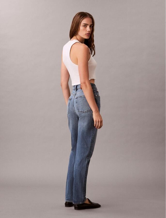 Calvin Klein Mom jeans NIEUWE MOM JEANS met merklabel op de tailleband - Foto 2
