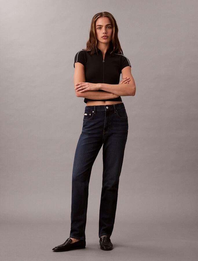 Calvin Klein Mom jeans NIEUWE MOM JEANS met merklabel op de tailleband - Foto 3