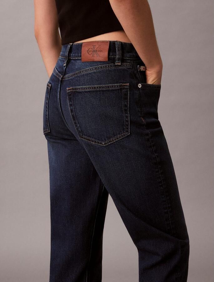 Calvin Klein Mom jeans NIEUWE MOM JEANS met merklabel op de tailleband - Foto 4