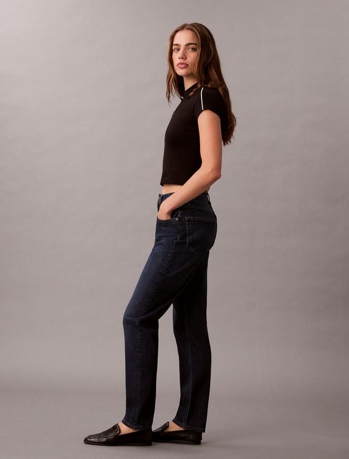 Calvin Klein Mom jeans NIEUWE MOM JEANS met merklabel op de tailleband - Foto 5