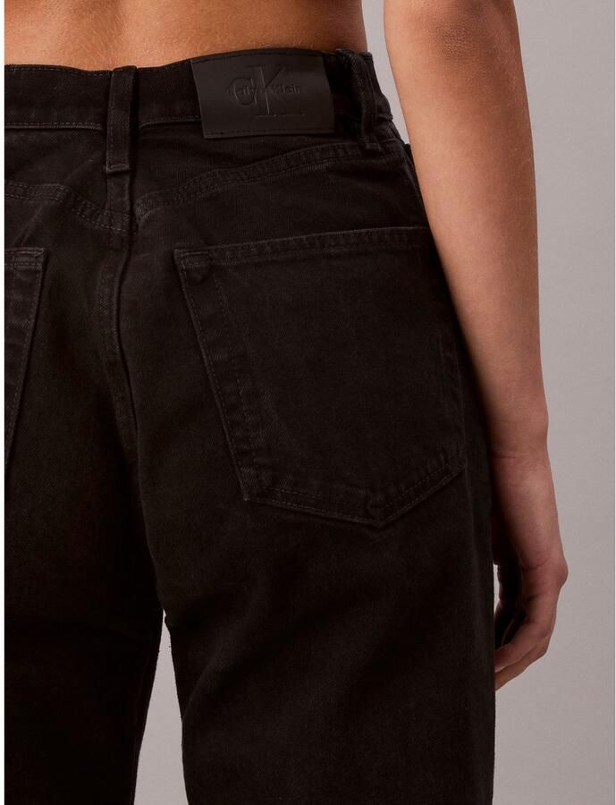 Calvin Klein Mom jeans NIEUWE MOM JEANS met merklabel op de tailleband
