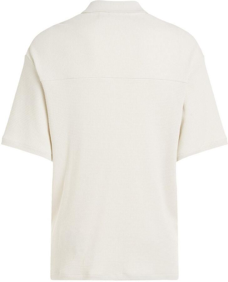 Calvin Klein Overhemd met korte mouwen CHUNKY WAFFLE SS HWK OVERSHIRT - Foto 2