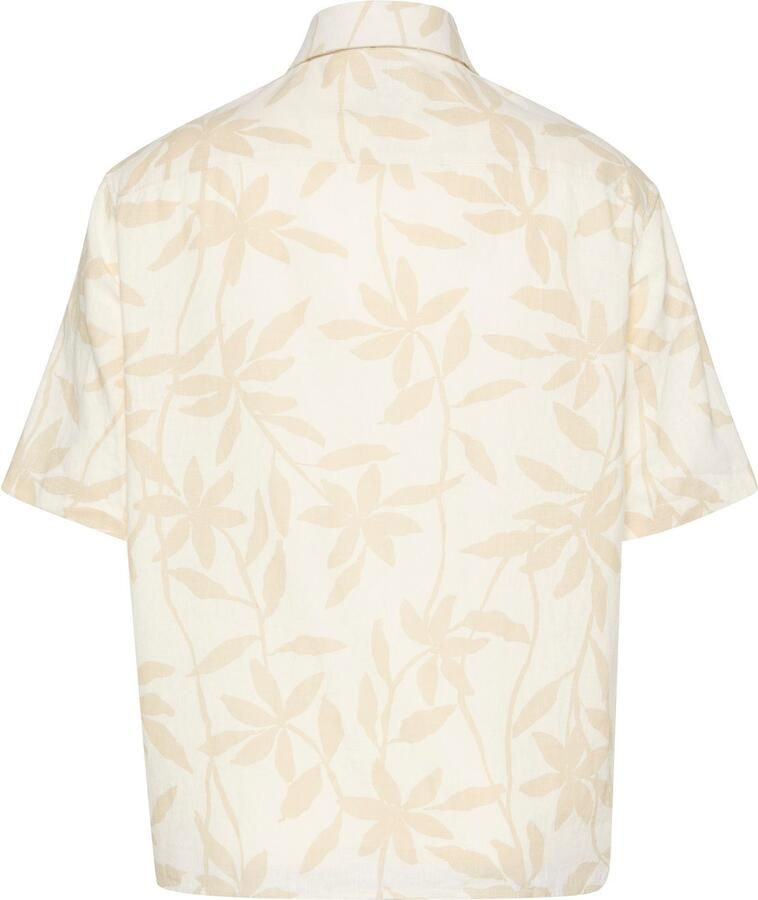 Calvin Klein Overhemd met korte mouwen SS CMP CLLR AP LNN R