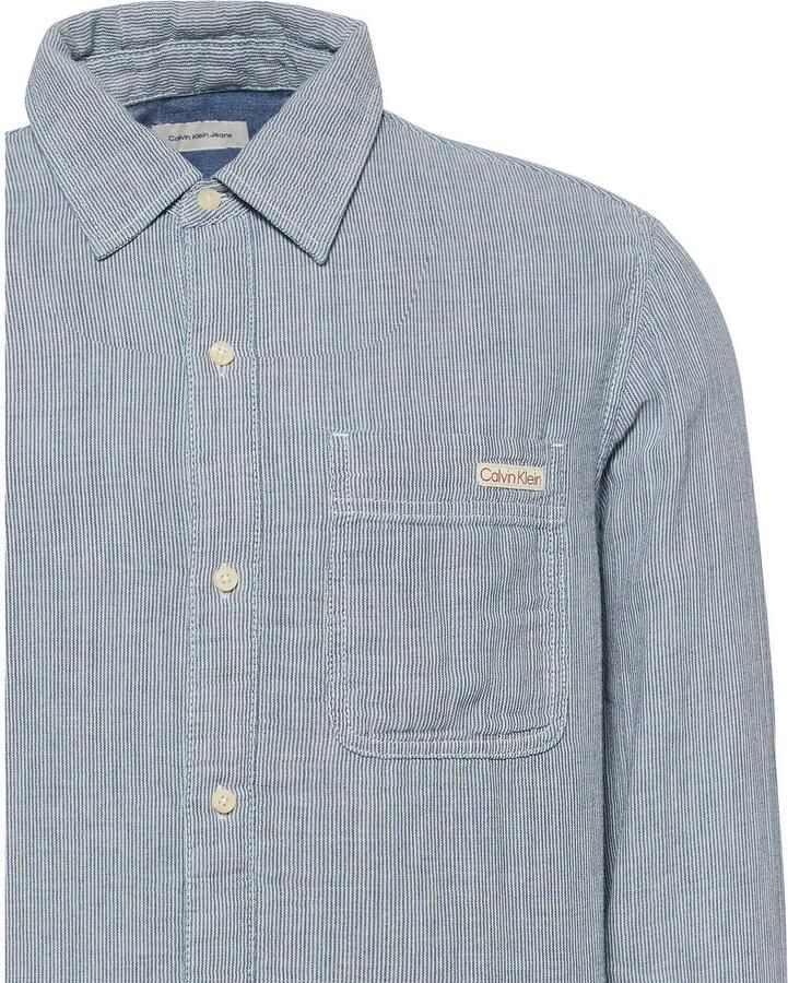 Calvin Klein Overhemd met lange mouwen CASUAL CLASSIC Met een ronde hals