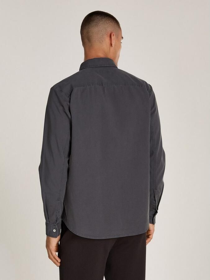 Calvin Klein Overhemd met lange mouwen GAR T DYE SHIRT met geborduurd logo - Foto 3