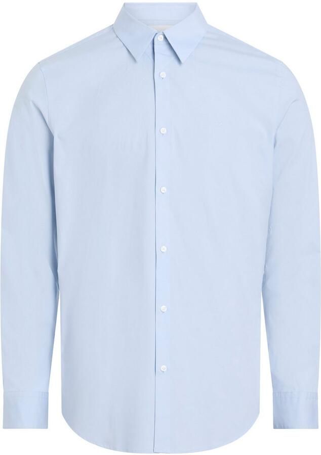 Calvin Klein Overhemd met lange mouwen slim fit in effen kleur - Foto 10