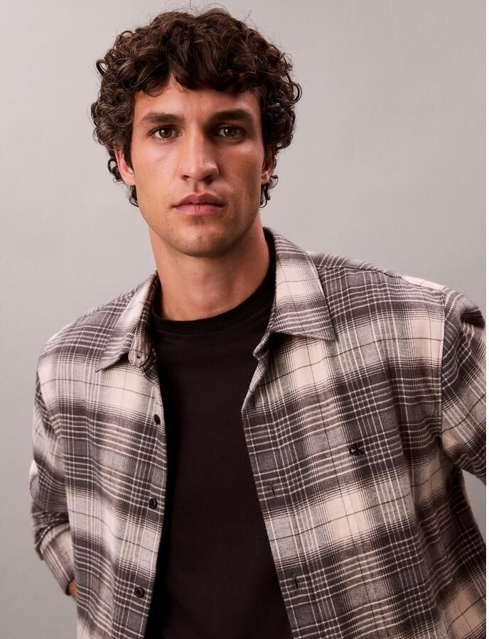 Calvin Klein Overhemd met lange mouwen LS BRUSHED PLAID EASY SHIRT - Foto 2