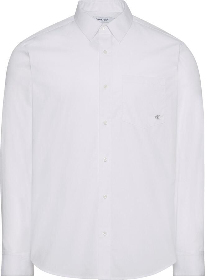 Calvin Klein Overhemd met lange mouwen LS POPLIN CLASSIC SHIRT - Foto 3