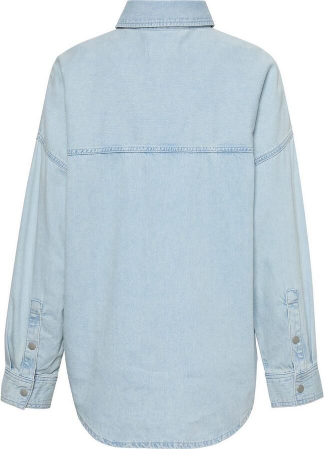 Calvin Klein Overhemdblouse RLXD LNN DNM SHRT AR - Foto 6