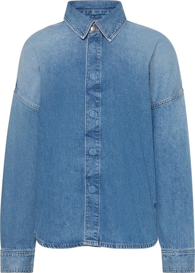 Calvin Klein Overhemdblouse RLXD LNN DNM SHRT DY - Foto 3