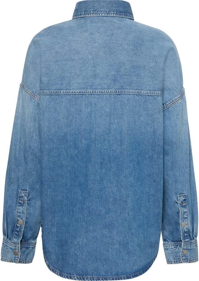 Calvin Klein Overhemdblouse RLXD LNN DNM SHRT DY