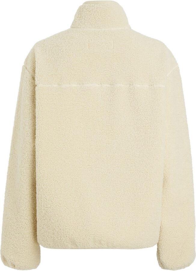 Calvin Klein Pluchen jack HALF ZIP SHERPA met een logo-opschrift - Foto 5