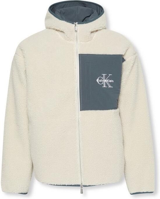 Calvin Klein Pluchen jack SHERPA FUNNEL NECK FULL ZIP HOOD - Foto 5