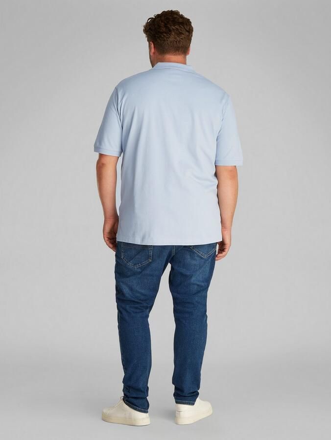 Calvin Klein Poloshirt BT_STRETCH PIQUE SLIM POLO in grote maten met polo-kraag - Foto 4