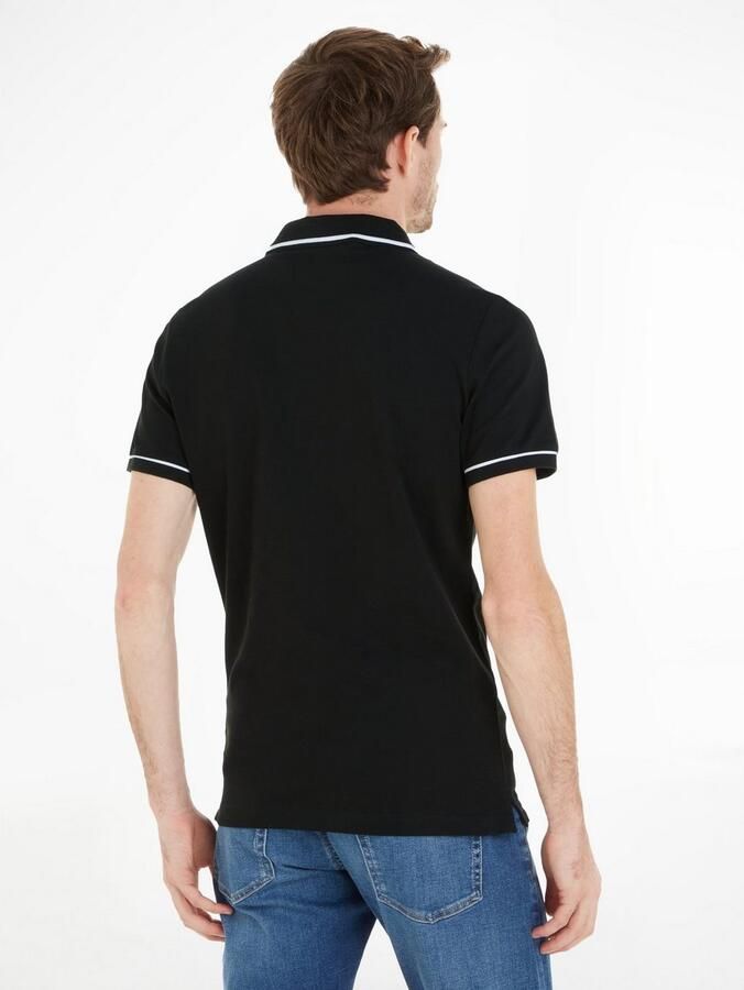 Calvin Klein Jeans Polo Shirt Korte Mouw TIPPING SLIM POLO - Foto 10