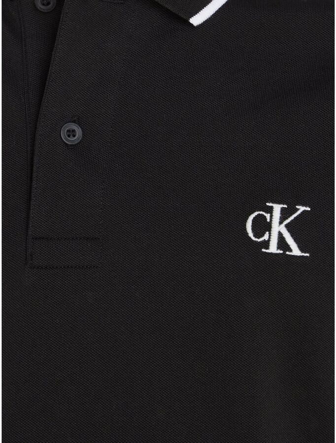 Calvin Klein Jeans Polo Shirt Korte Mouw TIPPING SLIM POLO - Foto 7