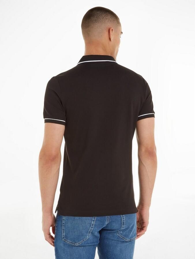 Calvin Klein Jeans Polo Shirt Korte Mouw TIPPING SLIM POLO - Foto 11