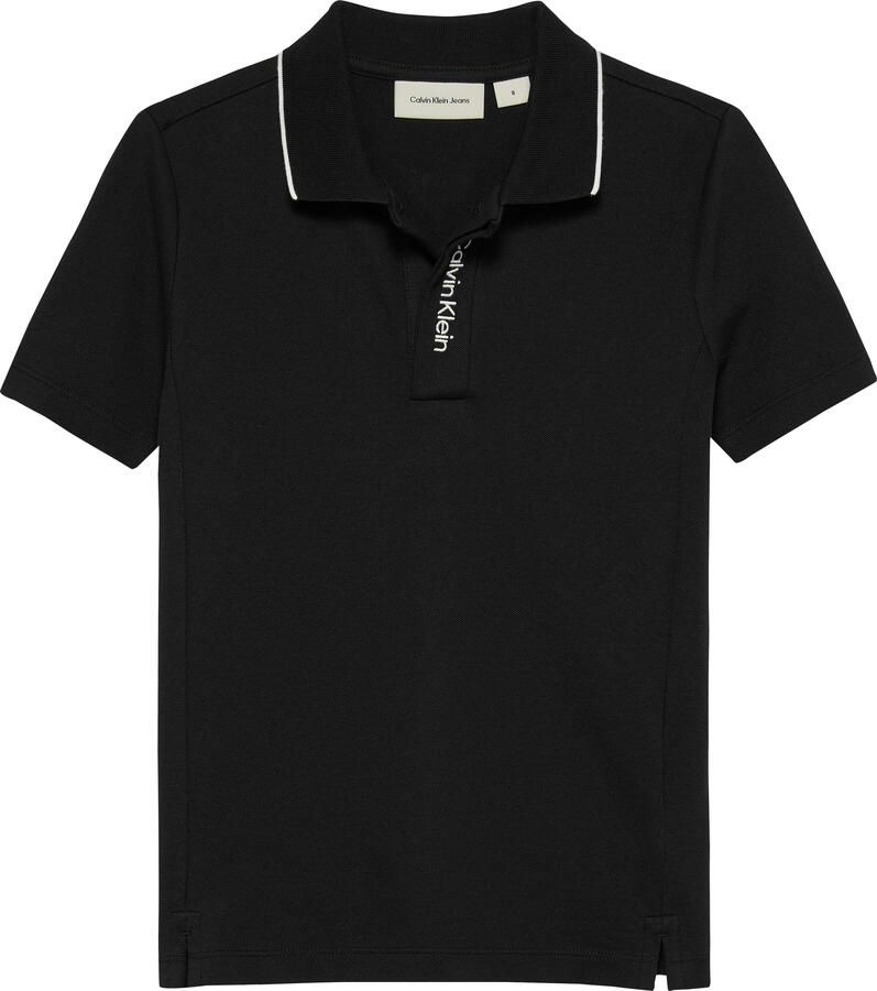 Calvin Klein Poloshirt EMBRO. CK LOGO PIQUE POLO voor kinderen tot 16 jaar met borduursel