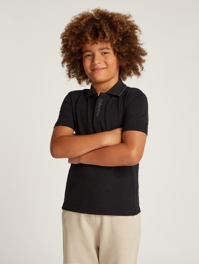 Calvin Klein Poloshirt EMBRO. CK LOGO PIQUE POLO voor kinderen tot 16 jaar met logo-opdruk - Foto 5