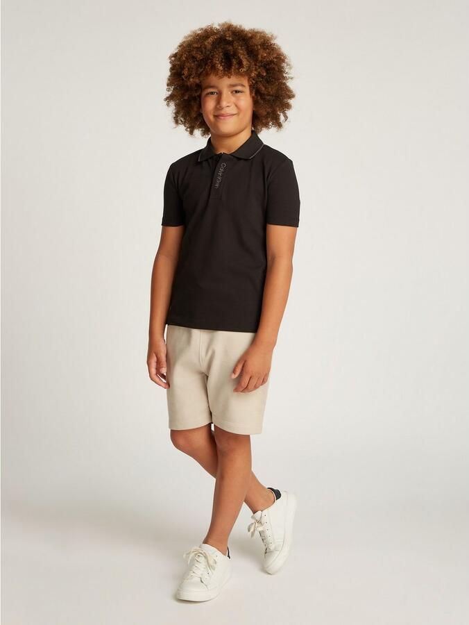 Calvin Klein Poloshirt EMBRO. CK LOGO PIQUE POLO voor kinderen tot 16 jaar met logo-opdruk - Foto 4