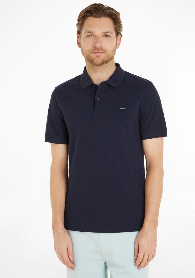 Calvin Klein Jeans Polo Shirt Korte Mouw Stretch Pique Slim B Chw