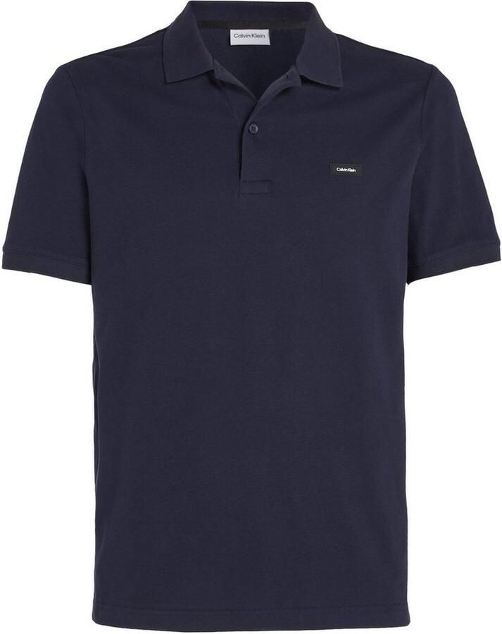 Calvin Klein Jeans Polo Shirt Korte Mouw Stretch Pique Slim B Chw - Foto 3