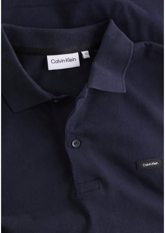 Calvin Klein Jeans Polo Shirt Korte Mouw Stretch Pique Slim B Chw - Foto 5