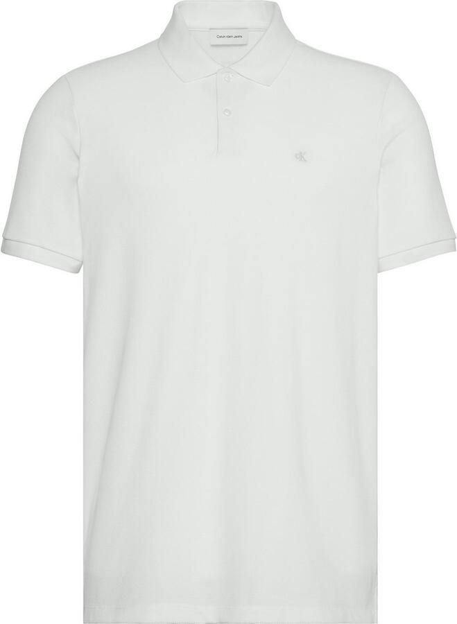 Calvin Klein Jeans Polo Shirt Korte Mouw SS MONOGRAM PIQUE PO LV040EM269 - Foto 4
