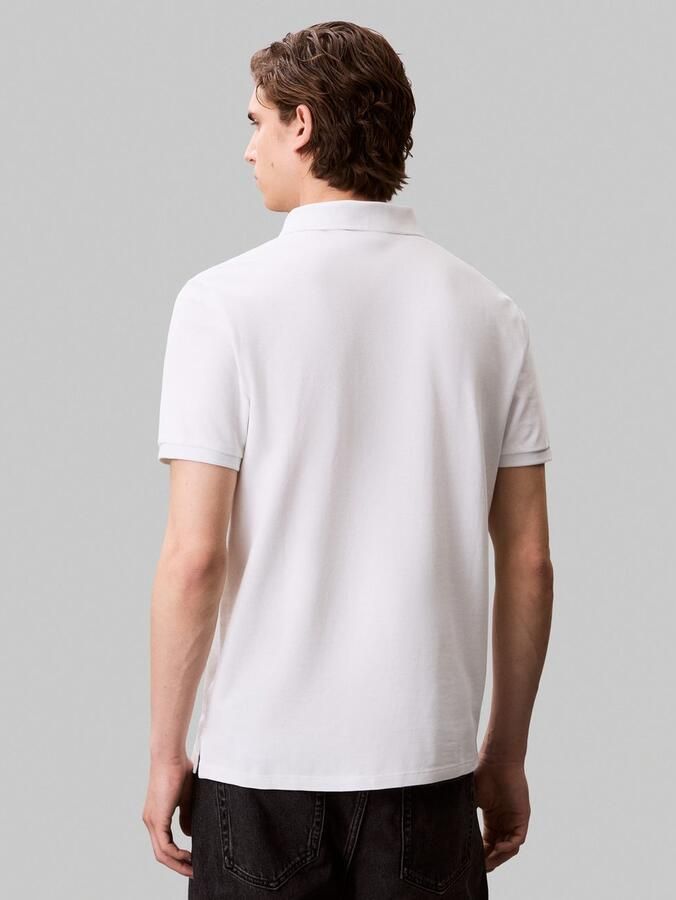 Calvin Klein Jeans Polo Shirt Korte Mouw SS MONOGRAM PIQUE PO LV040EM269 - Foto 2