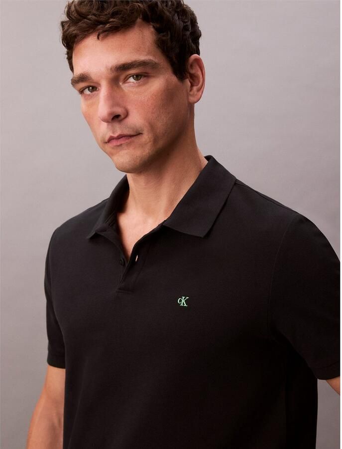 Calvin Klein Jeans Polo Shirt Korte Mouw SS CASUAL PIQUE CLASSIC POLO - Foto 4