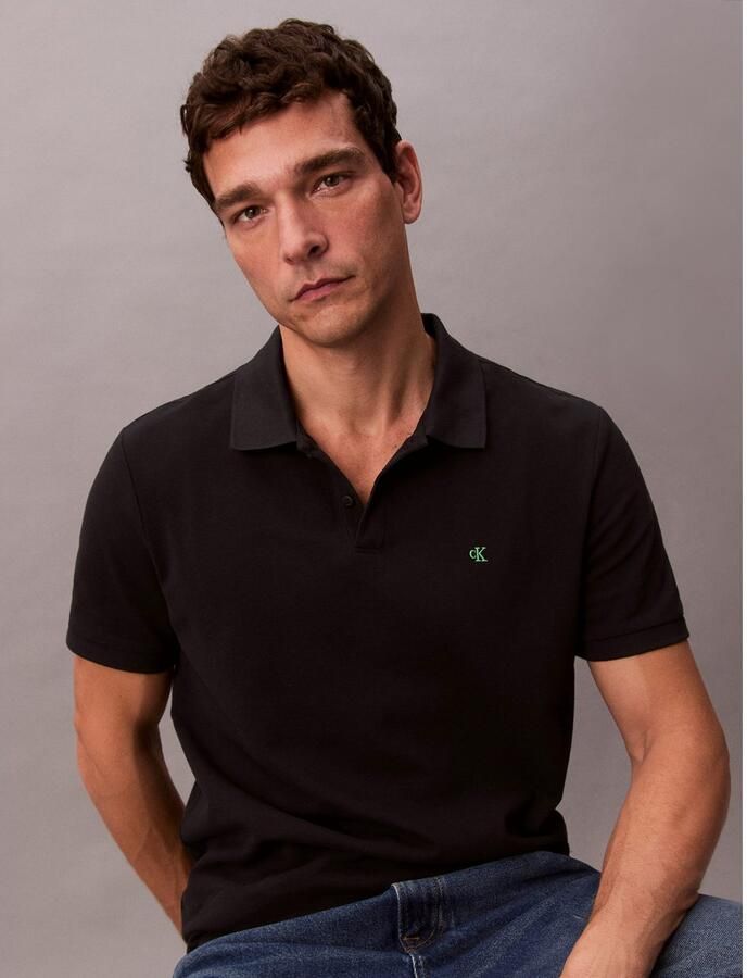 Calvin Klein Jeans Polo Shirt Korte Mouw SS CASUAL PIQUE CLASSIC POLO - Foto 3