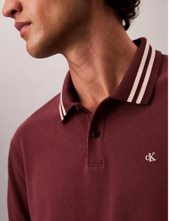 Calvin Klein Poloshirt SS CSL PQ CLSSC TPPD - Foto 3