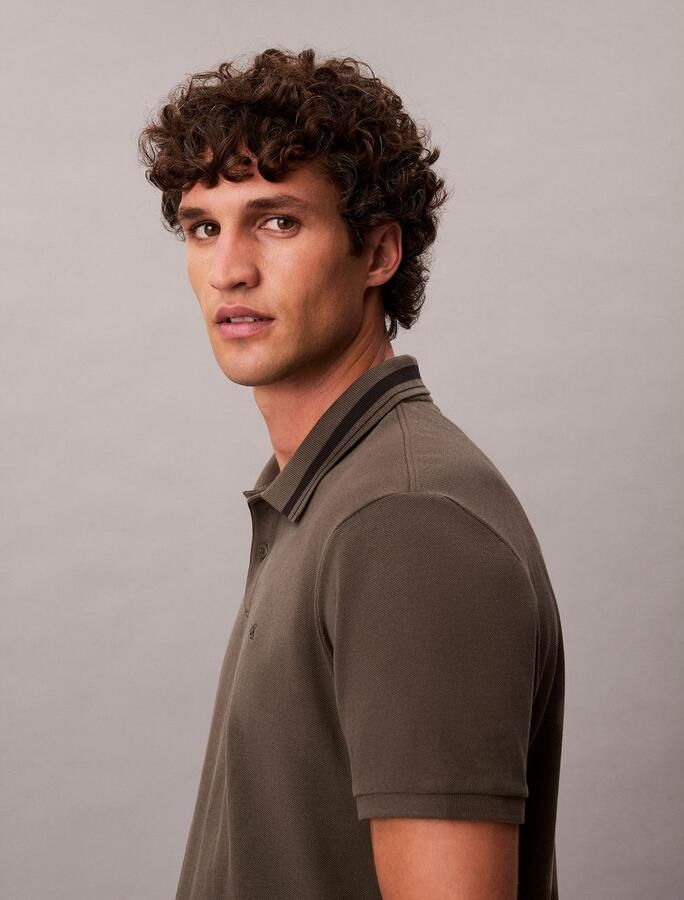 Calvin Klein Poloshirt SS CSL PQ CLSSC TPPD - Foto 4