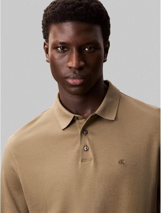 Calvin Klein Poloshirt SS SUPIMA CHEST EMB POLO - Foto 3