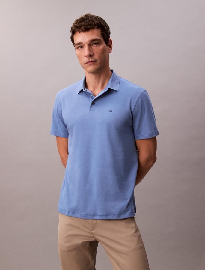 Calvin Klein Poloshirt SS SUPIMA CHEST EMB POLO - Foto 7