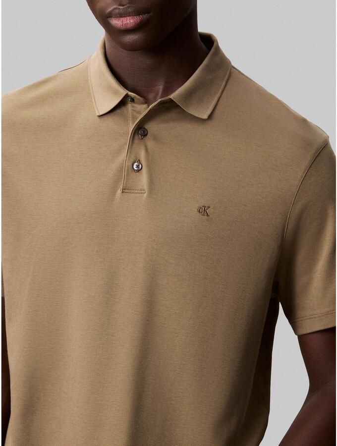 Calvin Klein Poloshirt SS SUPIMA CHEST EMB POLO - Foto 2