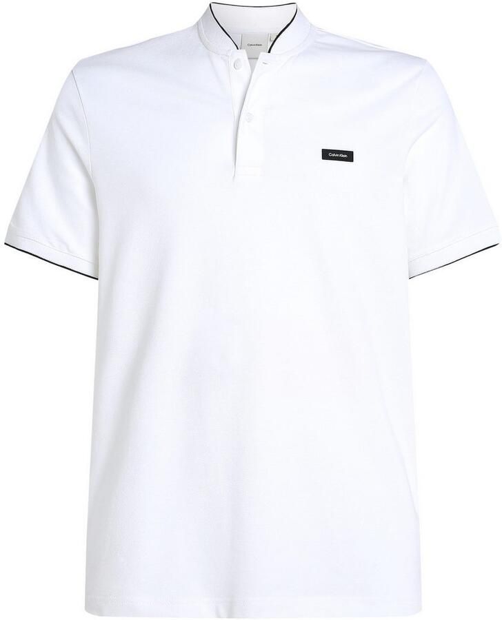 Calvin Klein Poloshirt STRETCH PIQUE STAND COLLAR POLO - Foto 2