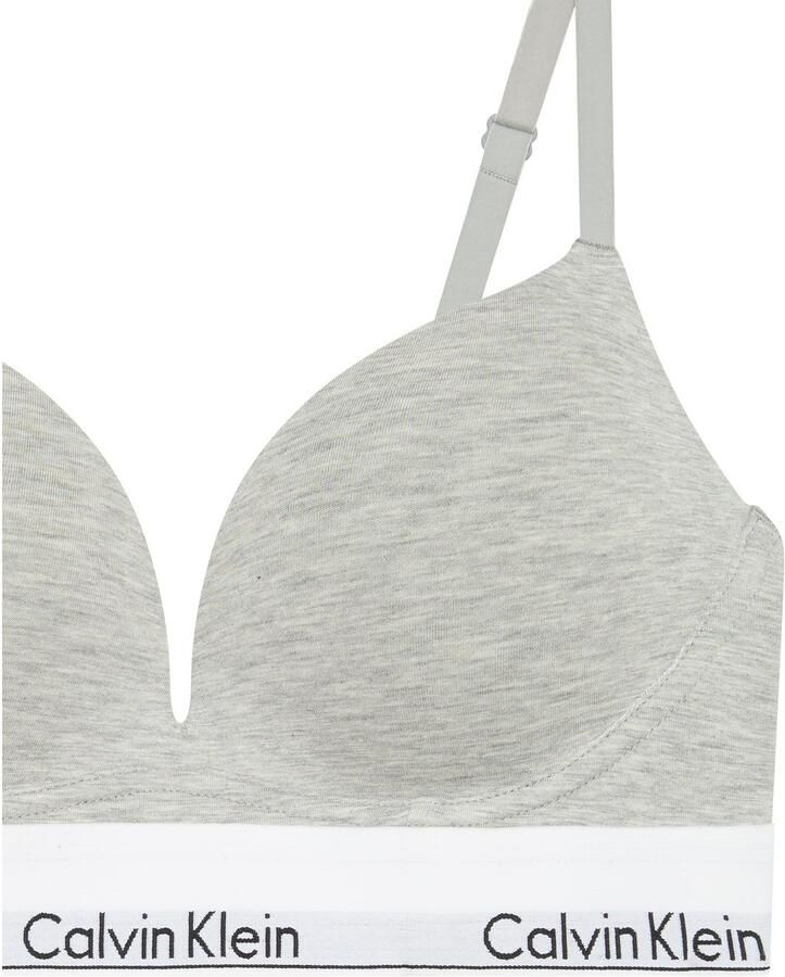 Calvin Klein Underwear Push-up-bh met label in band model 'MODERN CTN'