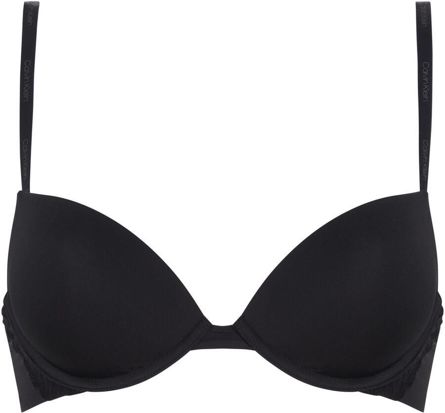 Calvin Klein Push-up-bh PUSH UP PLUNGE met logo-print op de bandjes - Foto 6