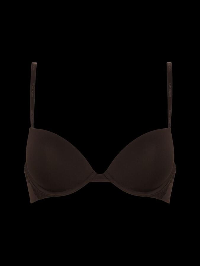 Calvin Klein Push-up-bh PUSH UP PLUNGE met logo-print op de bandjes - Foto 4