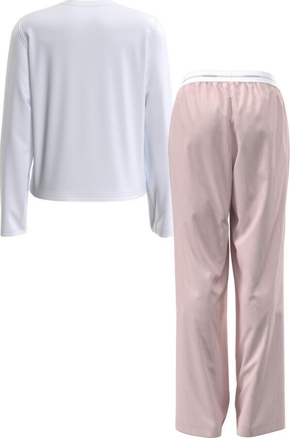Calvin Klein Pyjama LS PANT SET Met elastische taille