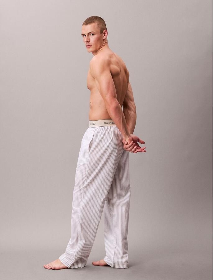 Calvin Klein Underwear Relaxed fit pyjamabroek met logostitching model 'Sleep' - Foto 2