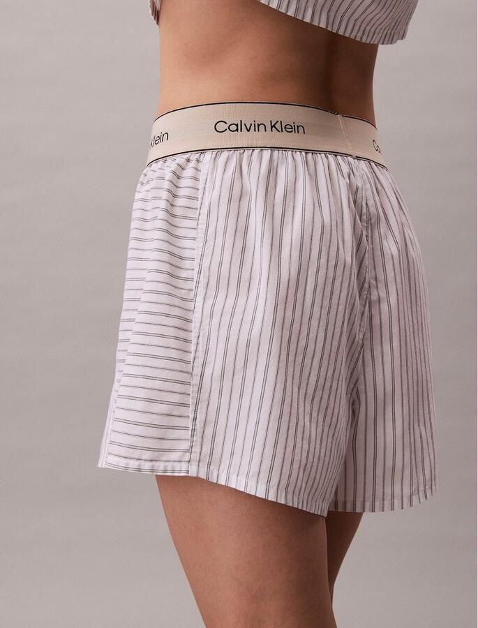 Calvin Klein Pyjamashort LOGO SUPER POPLIN SHORT