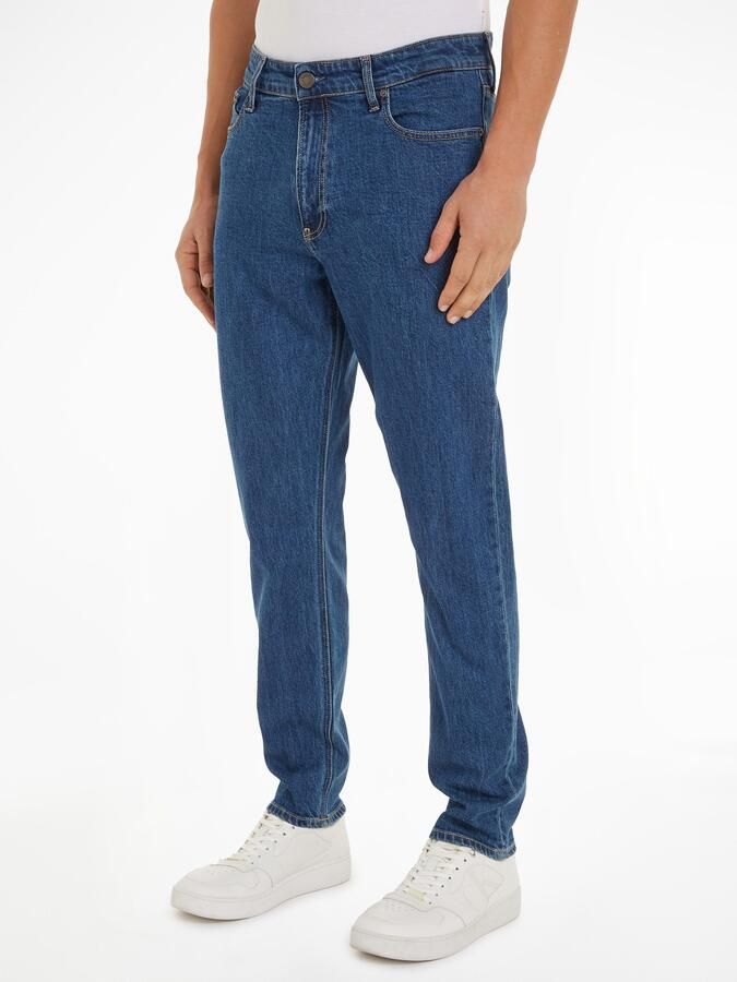 Calvin Klein Klassieke Straight Fit Denim Jeans Blue Heren - Foto 4