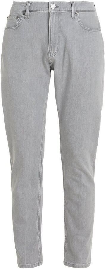 Calvin Klein Regular fit jeans TAPERED LIGHT GREY - Foto 4