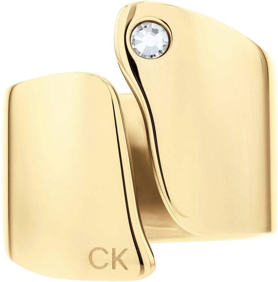 Calvin Klein Ring CK CHERISHED met glassteen