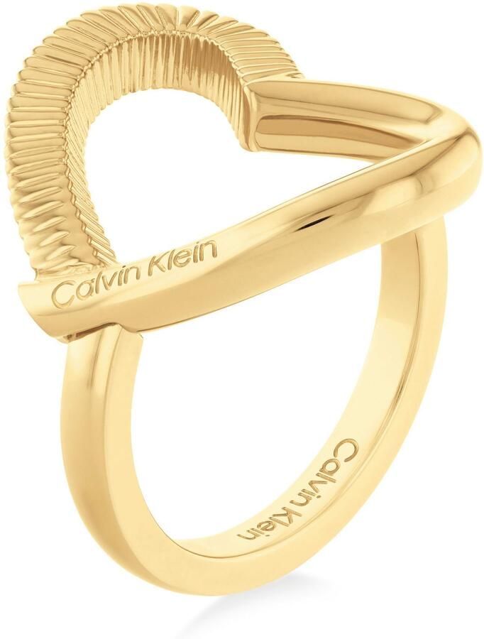 Calvin Klein Ring Sieraden roestvrij staal vinger ring damesring DEFIANT - Foto 2